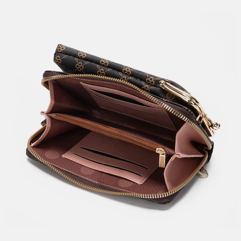 Small Crossbody Phone Bag Lightweight PU Leather Shoulder Purses Clutch Wallet