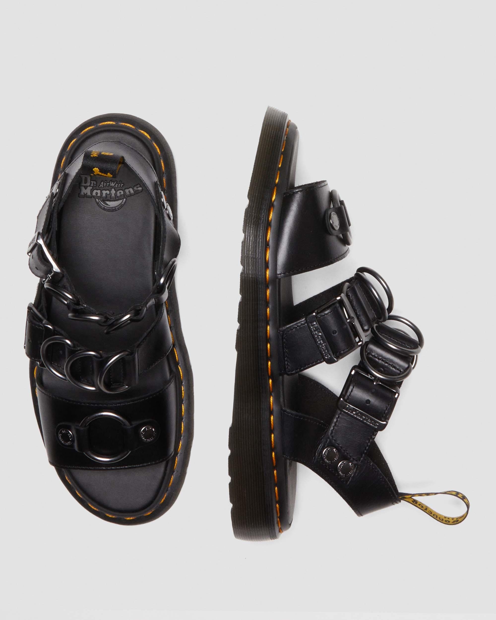 Gryphon Alternative Brando Leather Strap Sandals