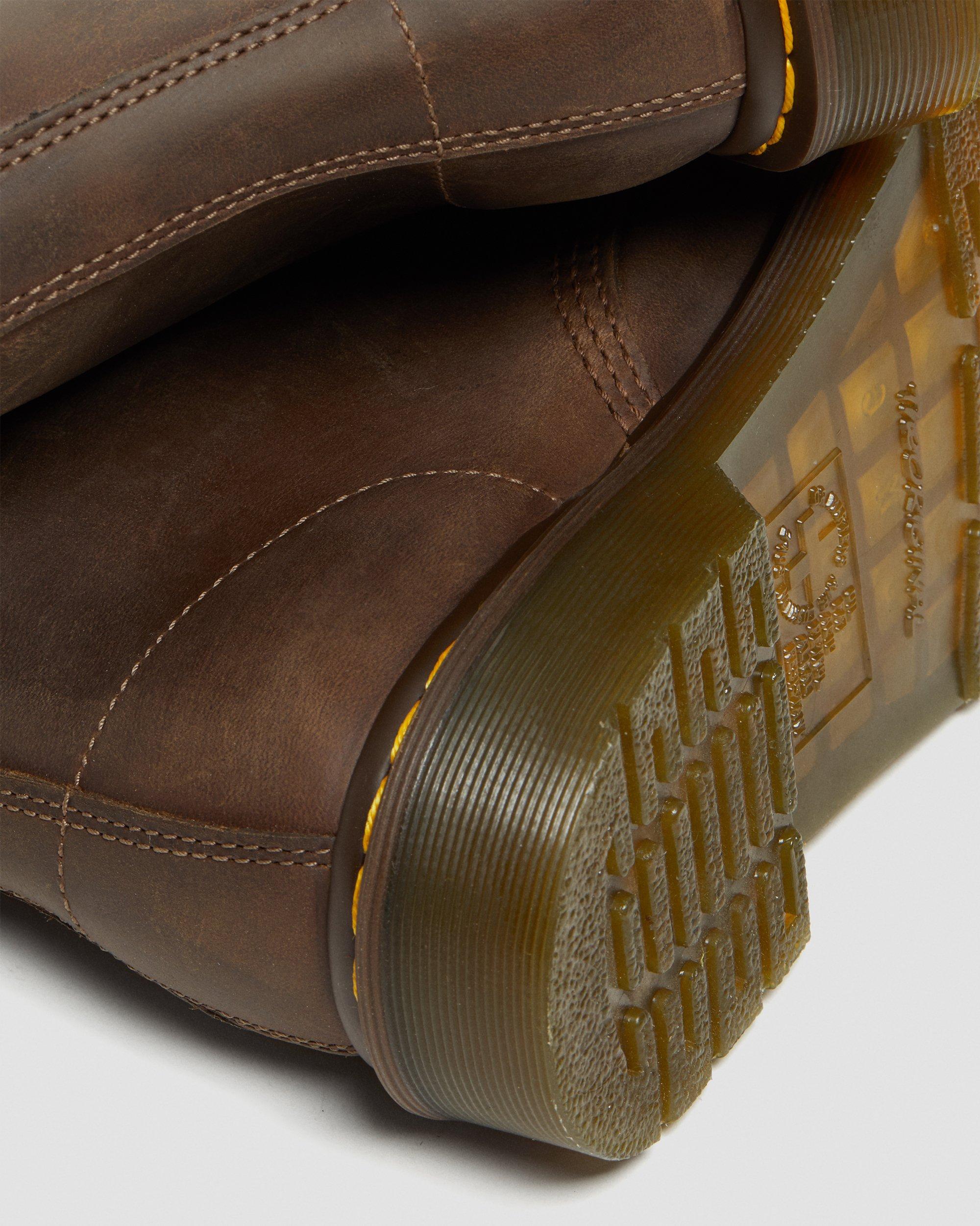 1460 Crazy Horse Leather Lace Up Boots