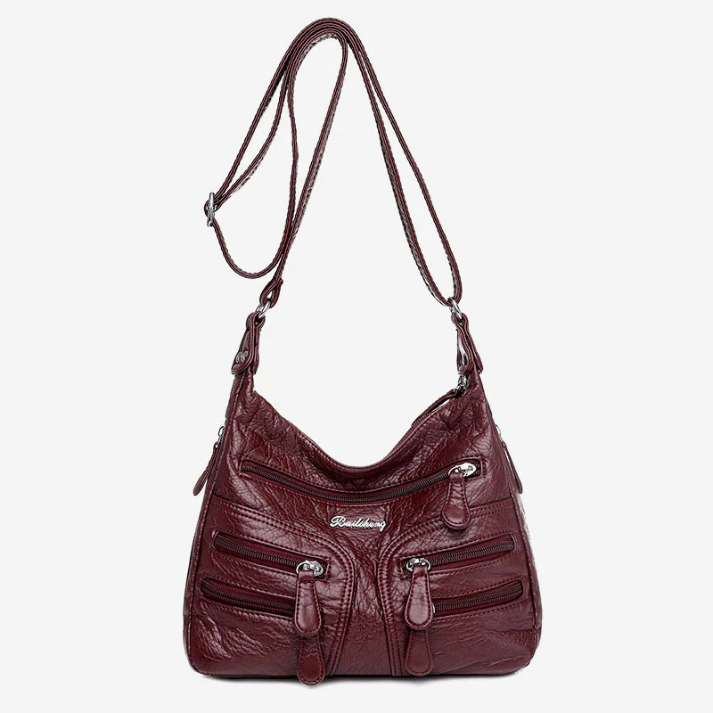 Large Capacity Vintage Elegant Crossbody Bag