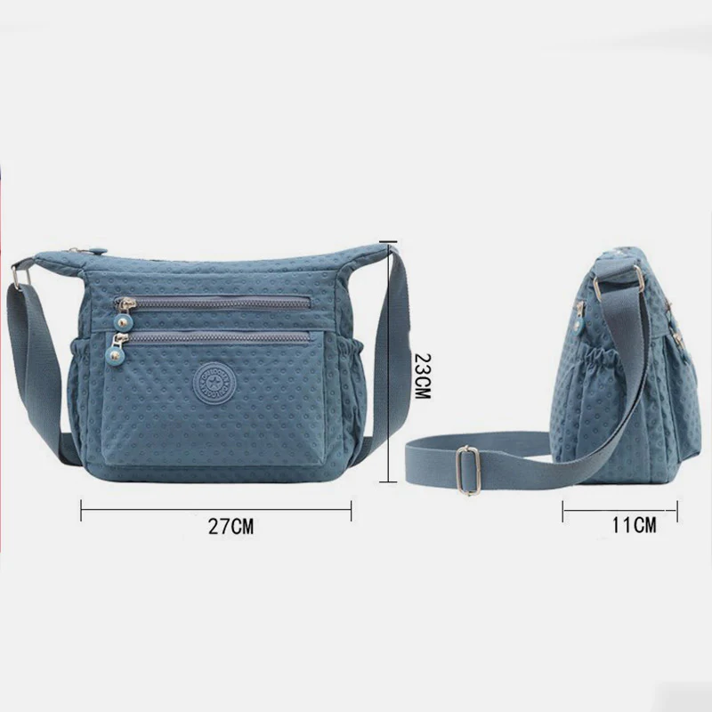 Casual Waterproof LargeCapacity Crossbody Bag