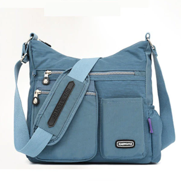 Women's Waterproof Solid Crossbody Bag