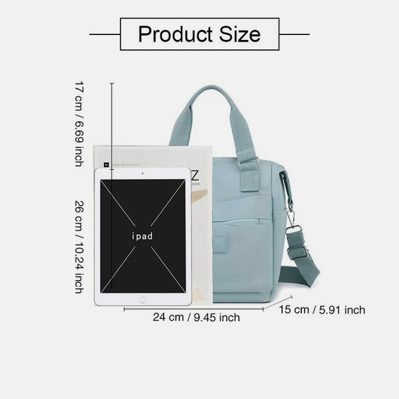 Waterproof Lightweight Casual CrossbodyBag