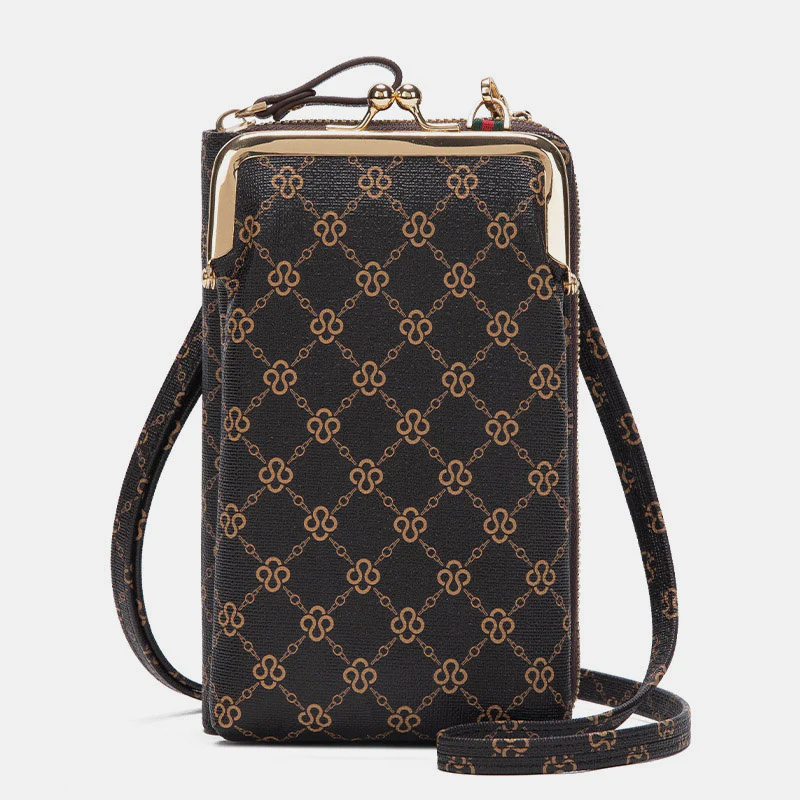 Small Crossbody Phone Bag Lightweight PU Leather Shoulder Purses Clutch Wallet