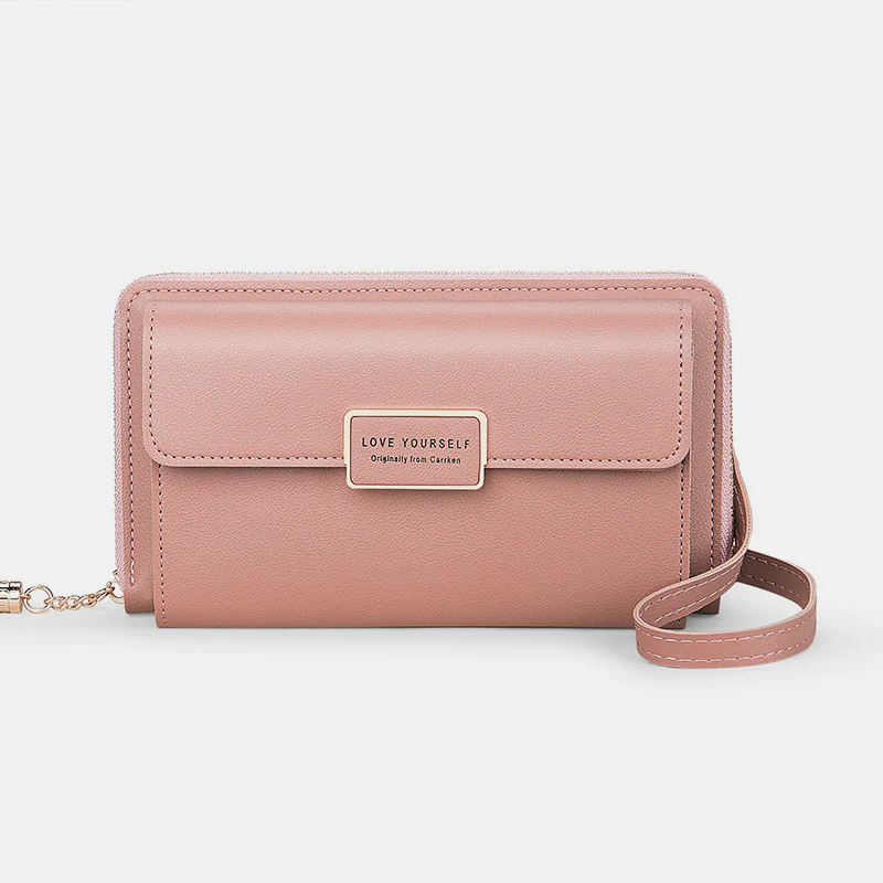 High Capacity Multi-Slot Crossbody Phone Bag