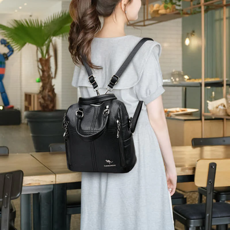 Multifunctional LargeCapacity Elegant Shoulder Bag Crossbody Bag Backpack