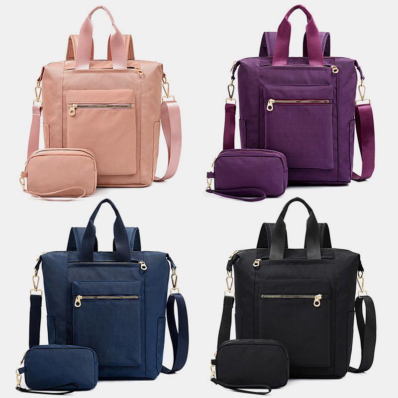 Waterproof Large Capacity Crossbody Bag Backpack