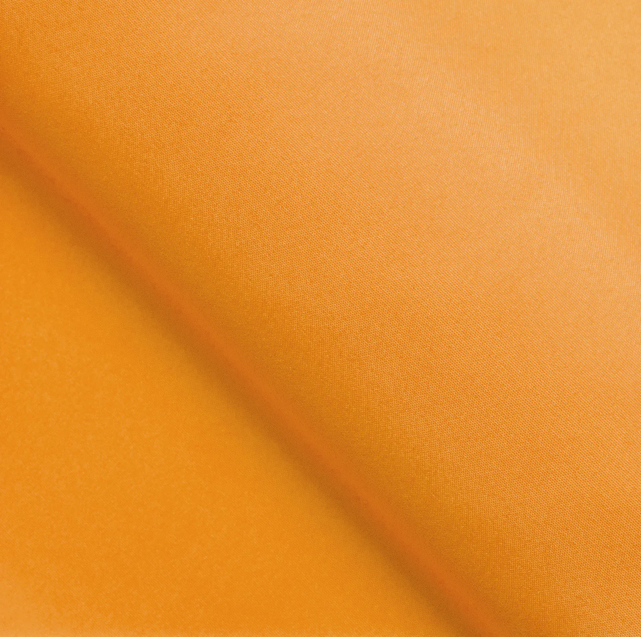 Light Orange Solid Woven Men's Long Sleeve Shirt