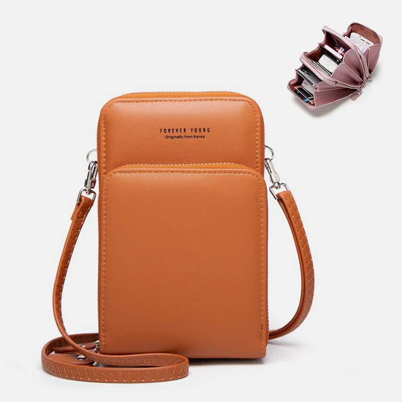 Large Capacity Multi-Slot Crossbody Phone Bag