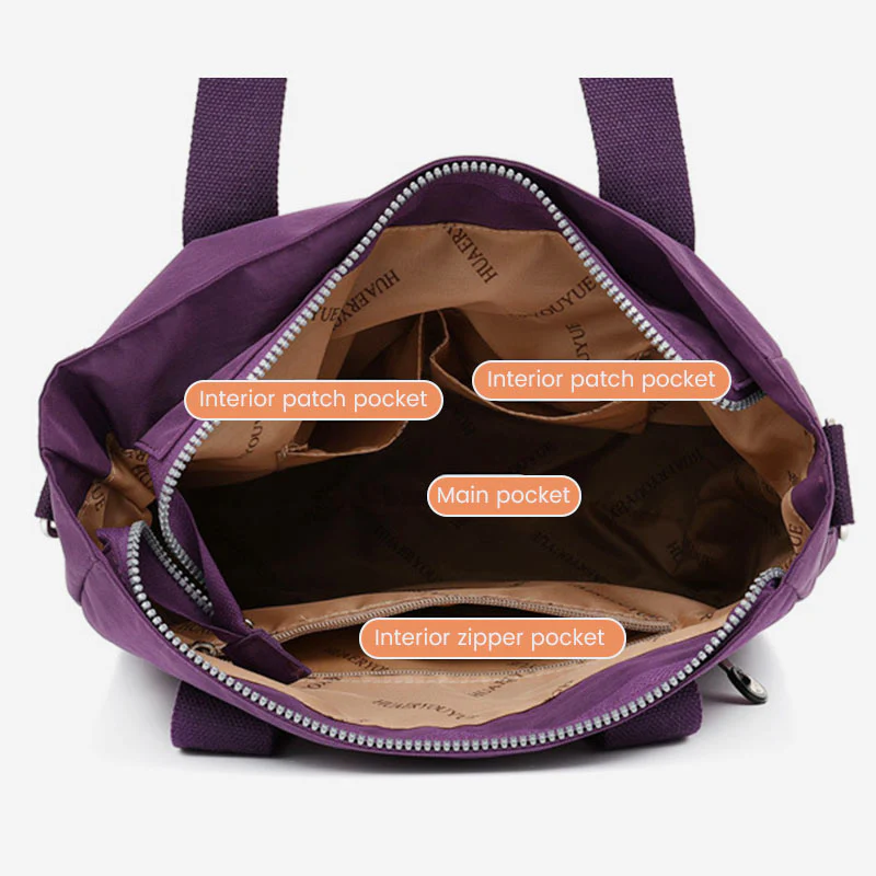 3 Way-use LargeCapacity Waterproof Casual CrossbodyBag