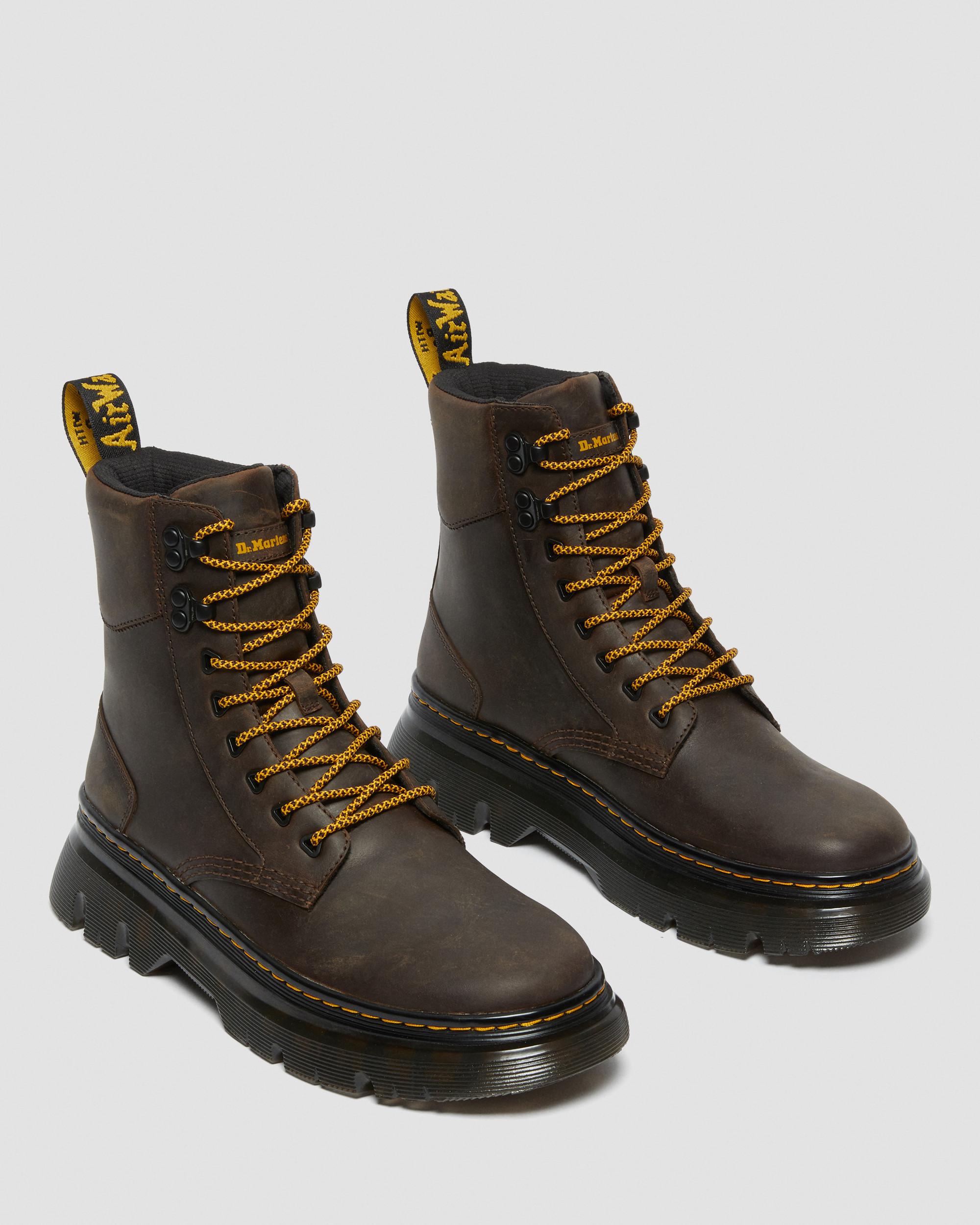 Tarik Crazy Horse Leather Utility Boots