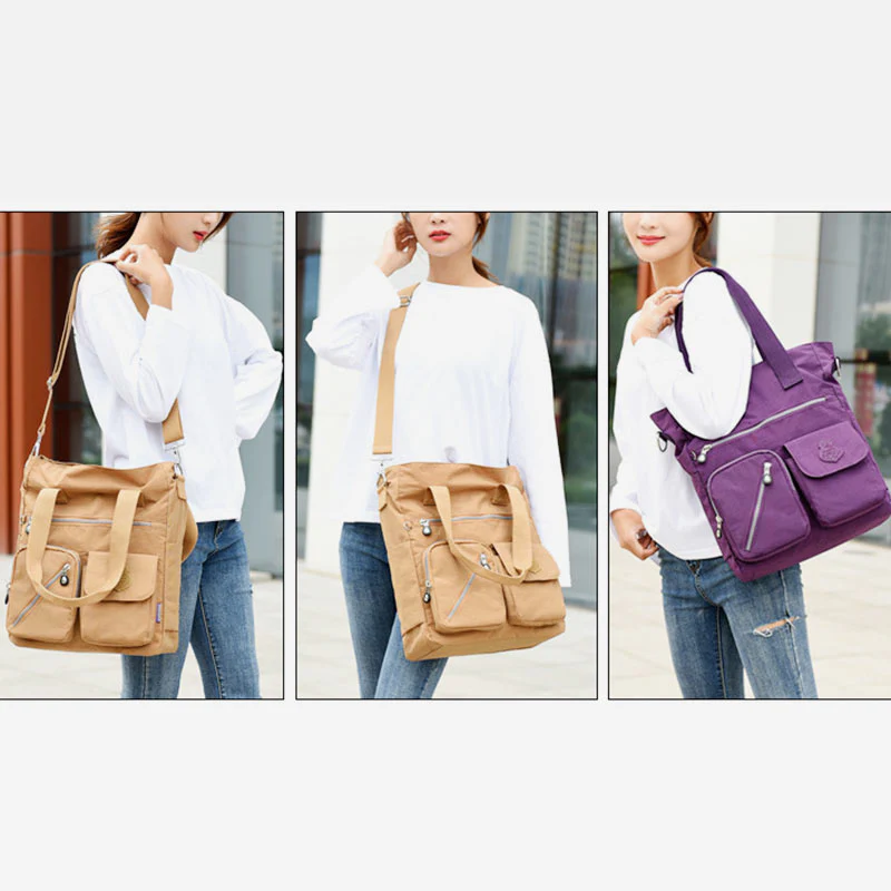 3 Way-use LargeCapacity Waterproof Casual CrossbodyBag