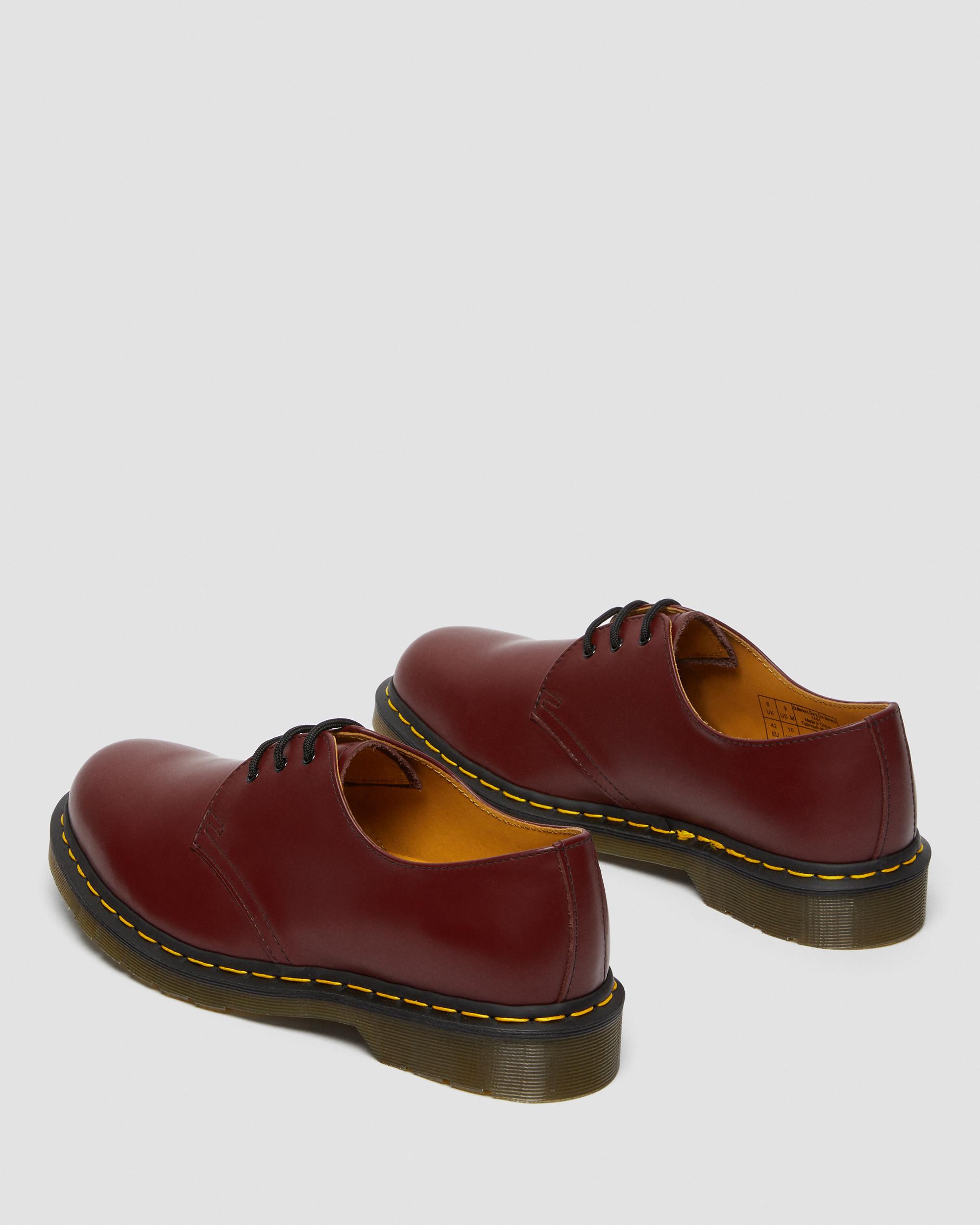 1461 Yellow Stitch Leather Oxford Shoes
