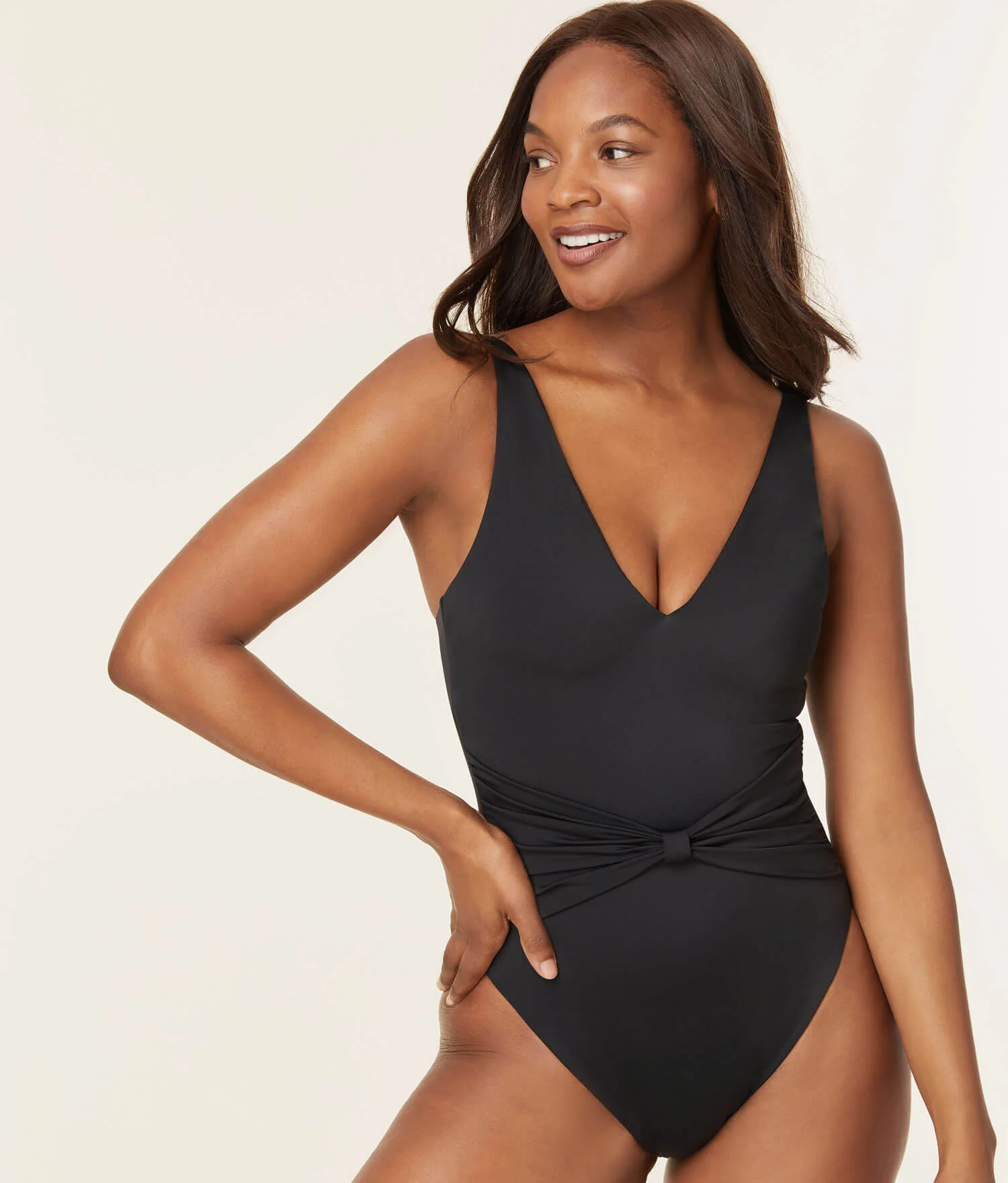 The Amor One Piece - Eco Nylon - Black - Classic