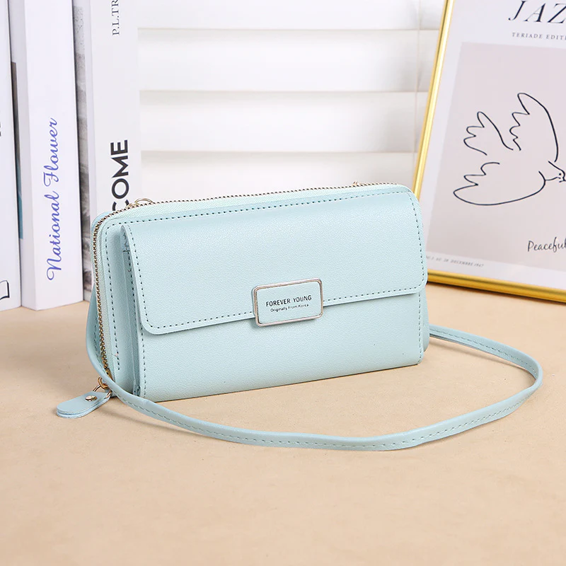 High Capacity Multi-Slot Crossbody Phone Bag