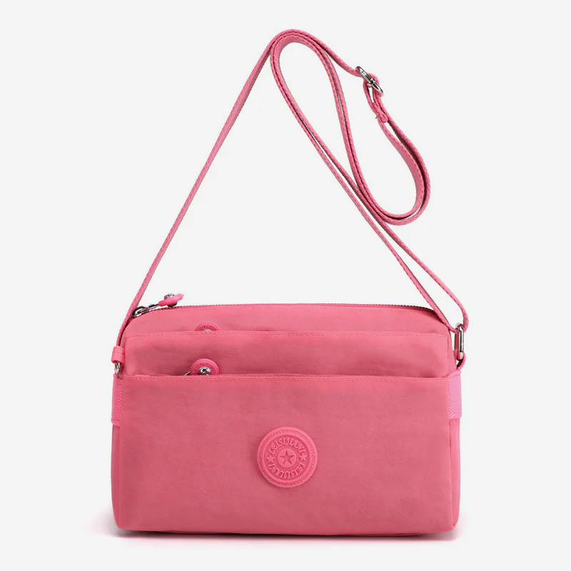 Lightweight Multi-Pocket Waterproof Crossbody Bag