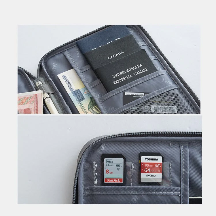 Waterproof Boarding Must-have Passport Bag Purse Wallet
