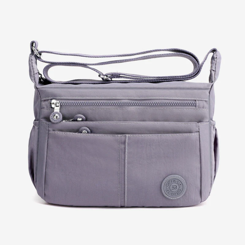 Multi-Pocket LargeCapacity Waterproof Casual Crossbody Bag Shoulder Bag