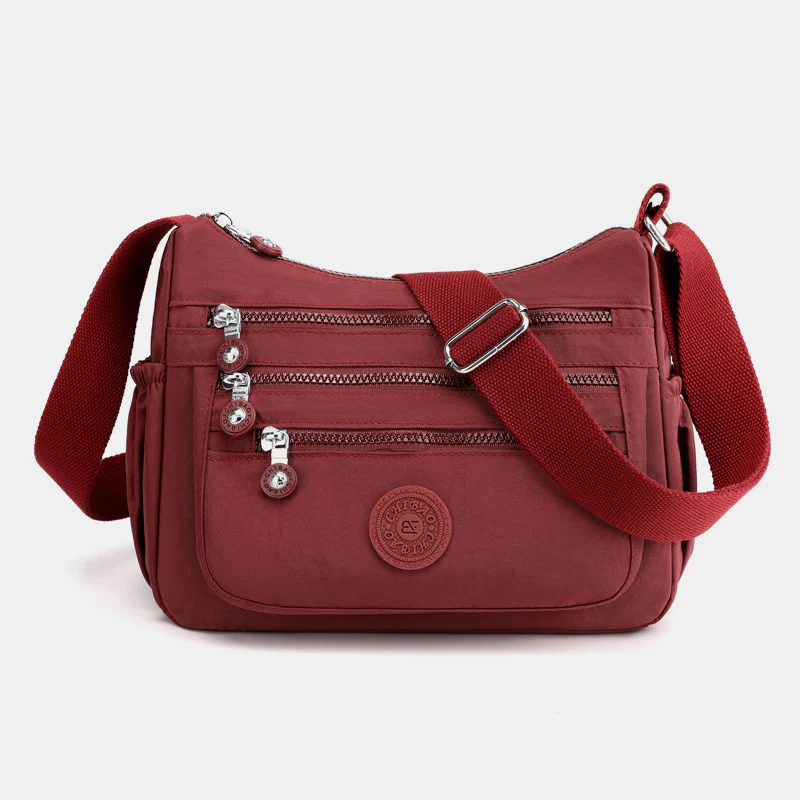 Multi-Pocket LargeCapacity Waterproof Casual CrossbodyBag