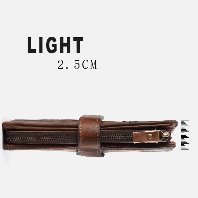 RFID GenuineLeather Long Wallet Purse