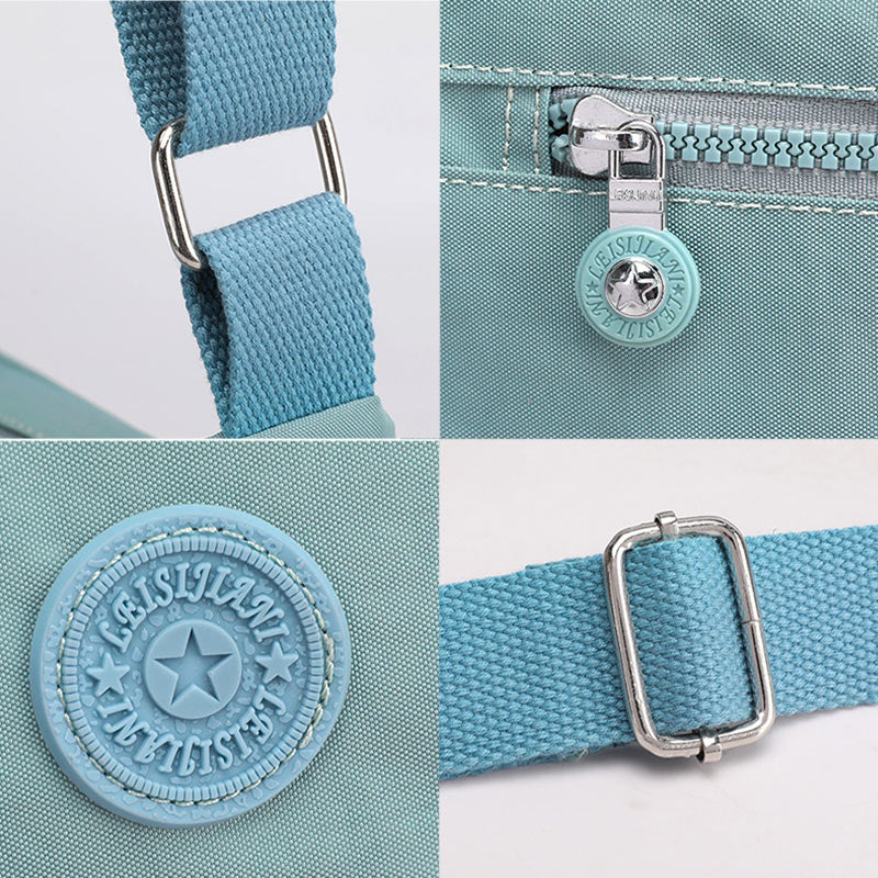 LargeCapacity Multi-Pocket Waterproof Lightweight Casual CrossbodyBag