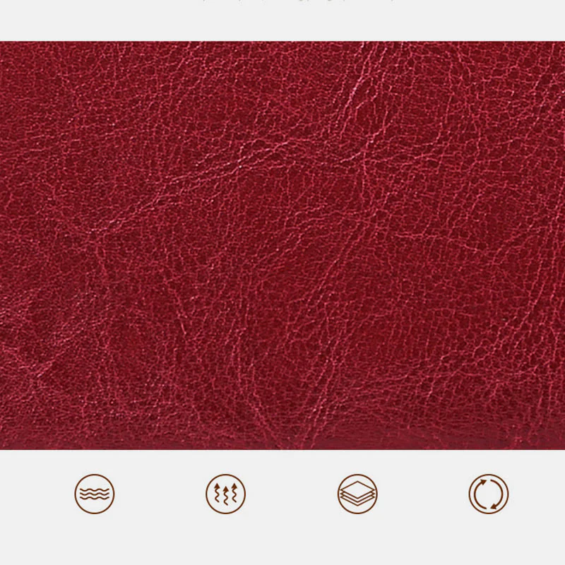 RFID Genuine Leather Large Capacity Wallet