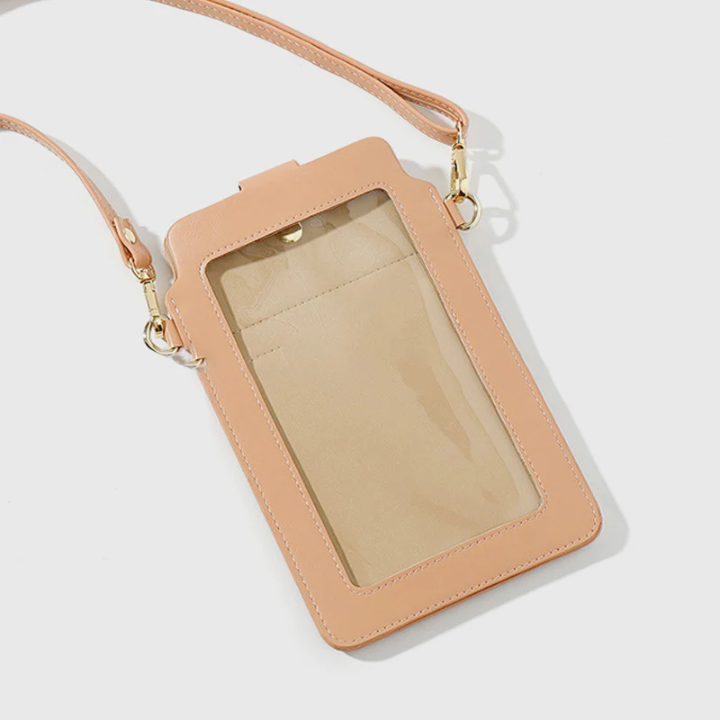 Elegant CrossbodyPhone Bag With Touch Screen
