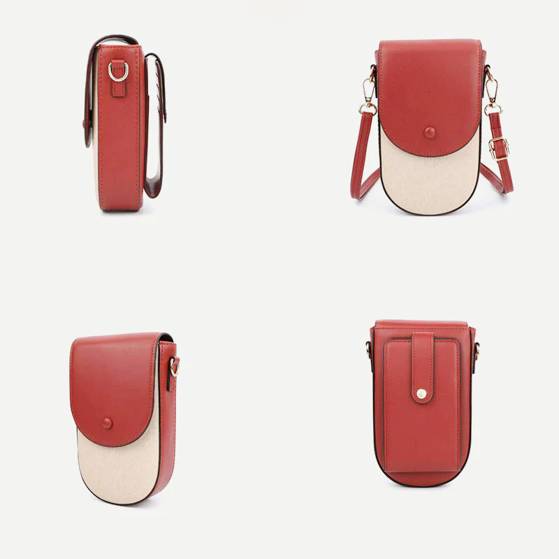 Women Mini Cross Body Purse Phone Bag Pouch with Multi Card Slot