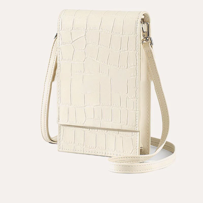 Crossbody Cell Phone Purse Women Mini PU Shoulder Bag Phone Bag