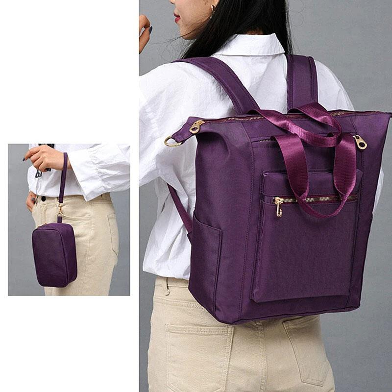 Waterproof Large Capacity Crossbody Bag Backpack