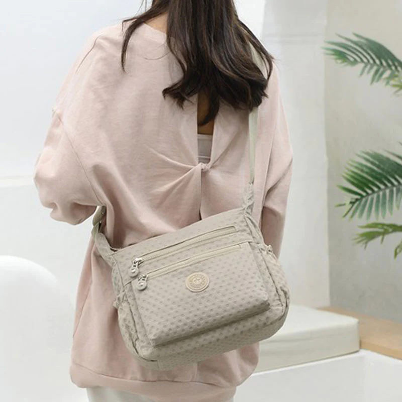 Casual Waterproof LargeCapacity Crossbody Bag