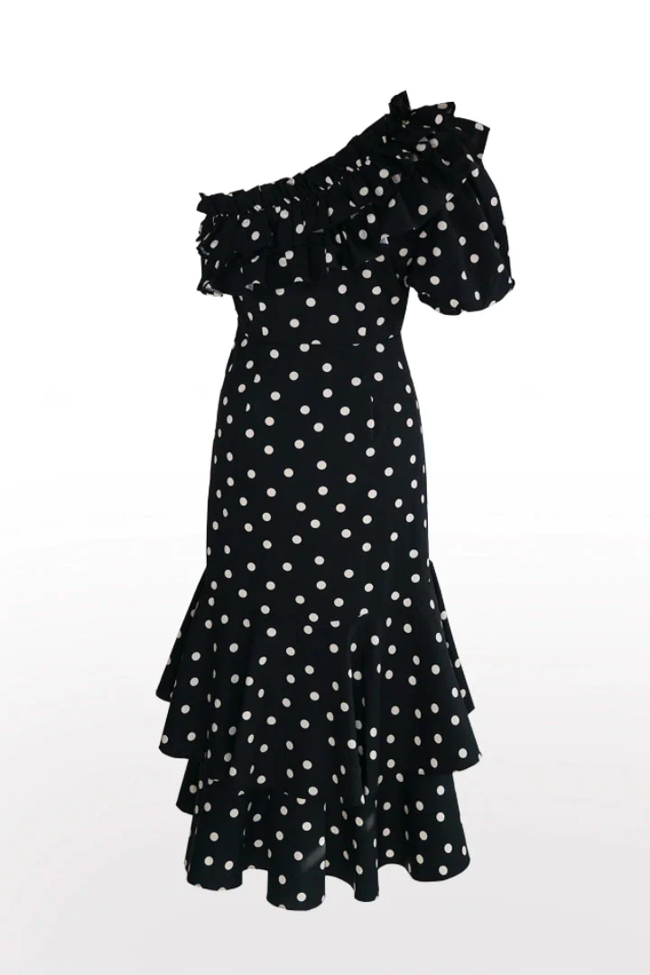 Jeen Noir One Shoulder Dress