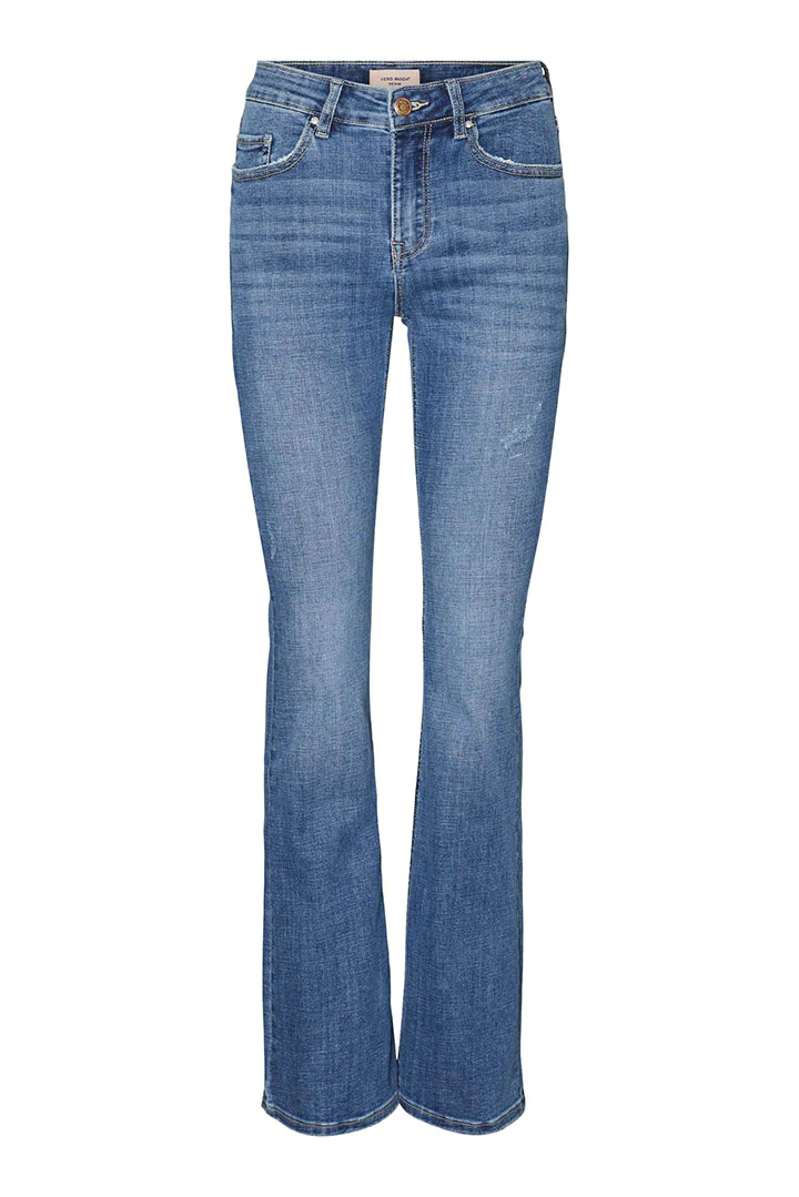 Flash Mid Rise Flared Jeans