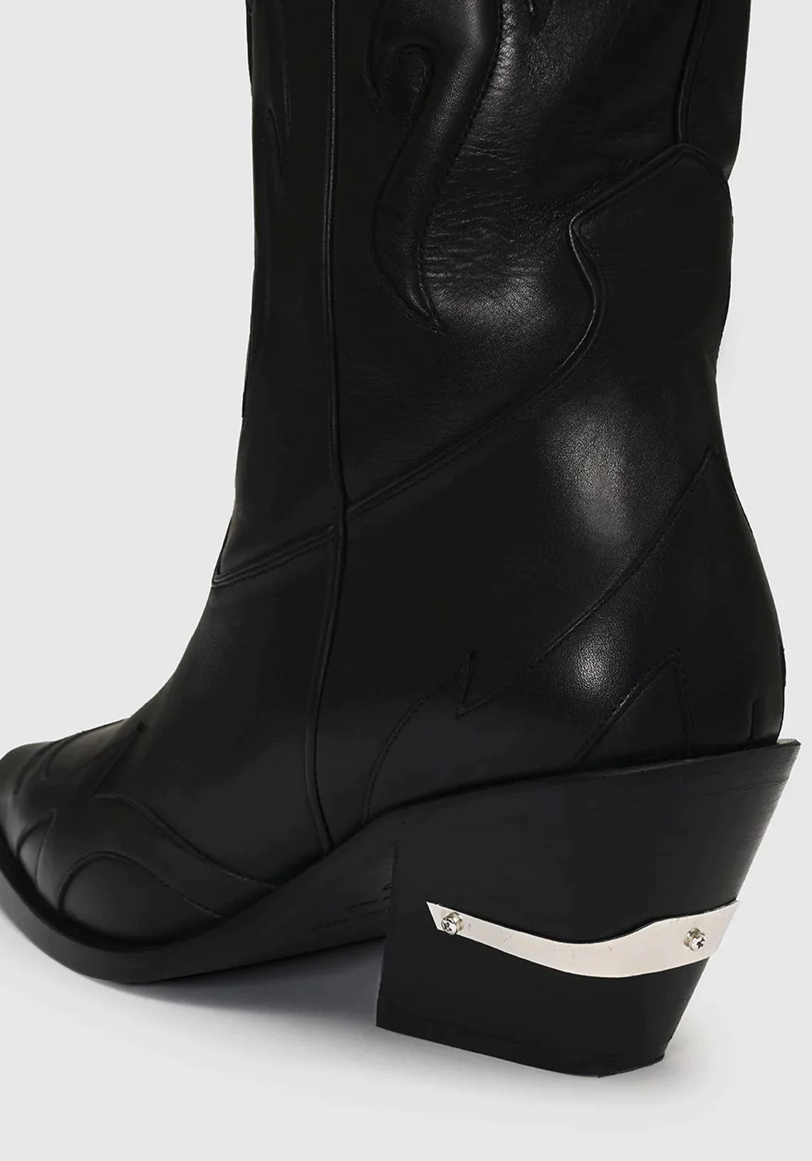 TALL TANIA BOOTS BLACK WESTERN