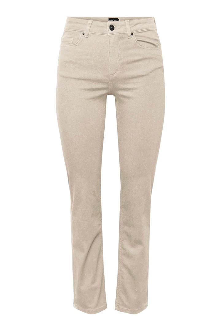 Delly Straight Mid Waist Jeans