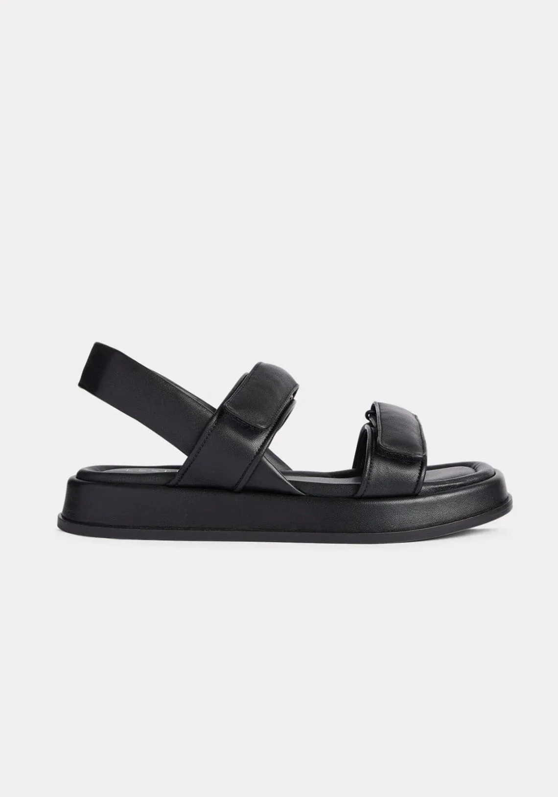 THE SPORTY SANDAL BLACK