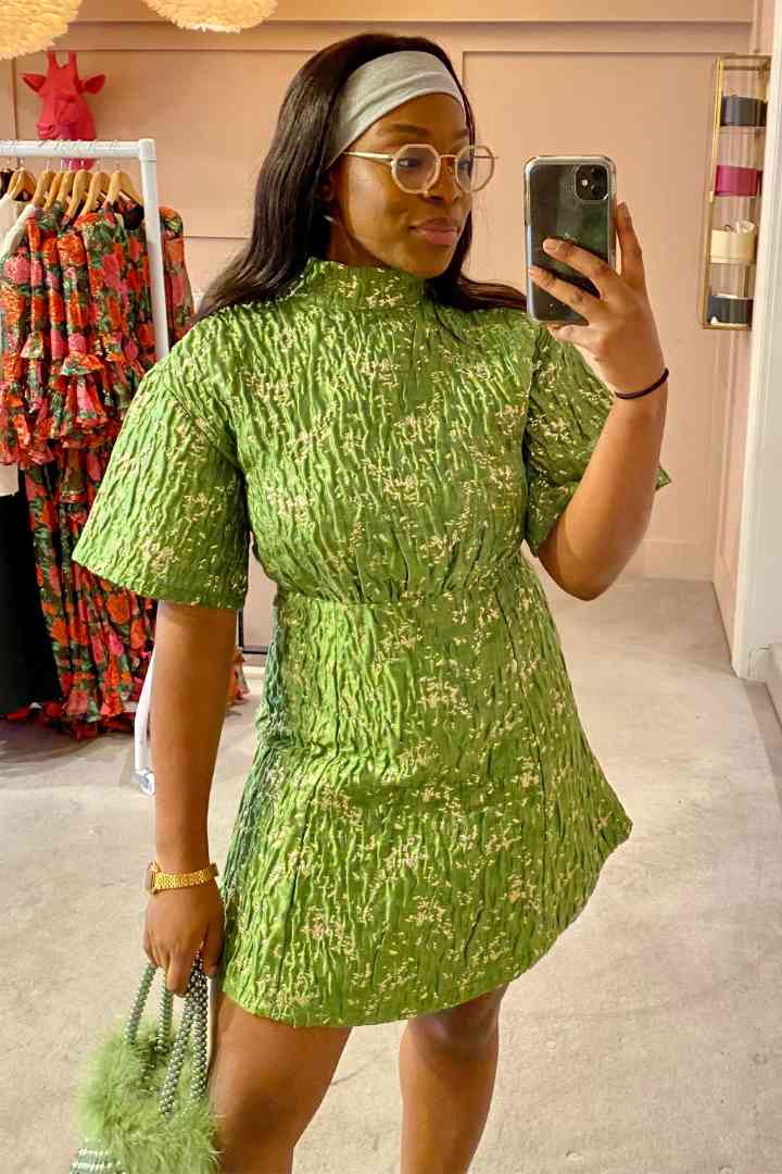 Sera Jacquard Mini Dress