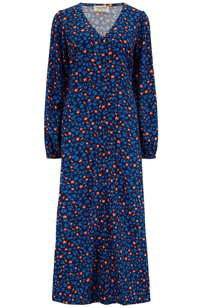 Fatimah V-Neck Maxi Dress