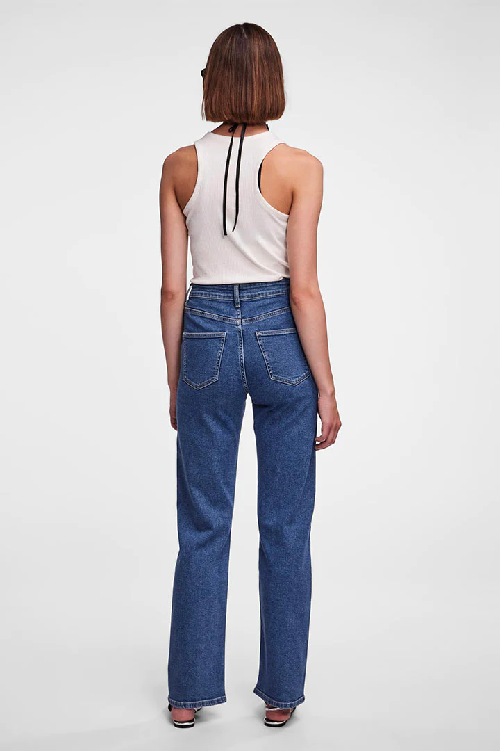 Siffi Wide Rhinestone Jeans