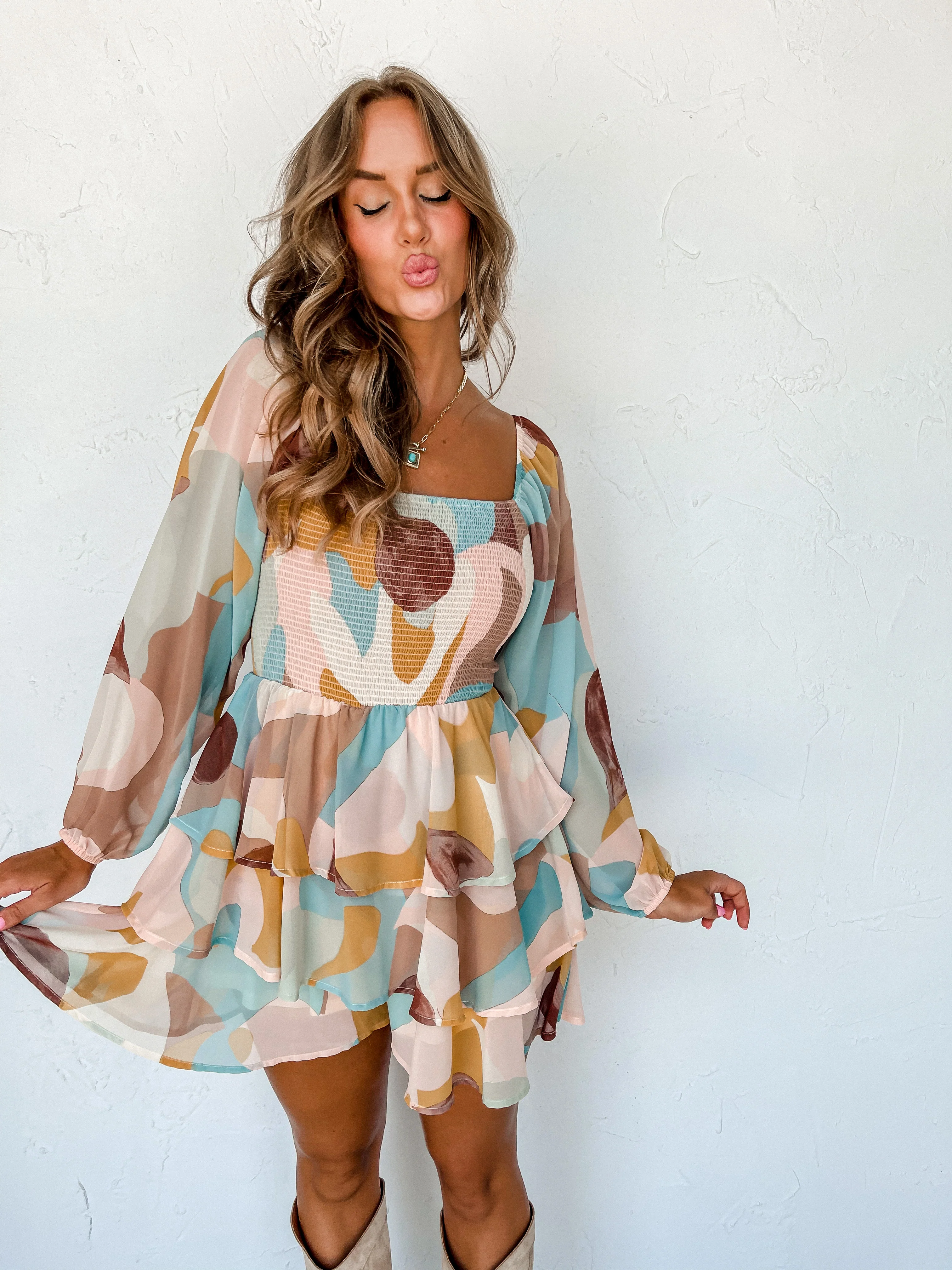 Make It Mesmerizing Tiered Romper