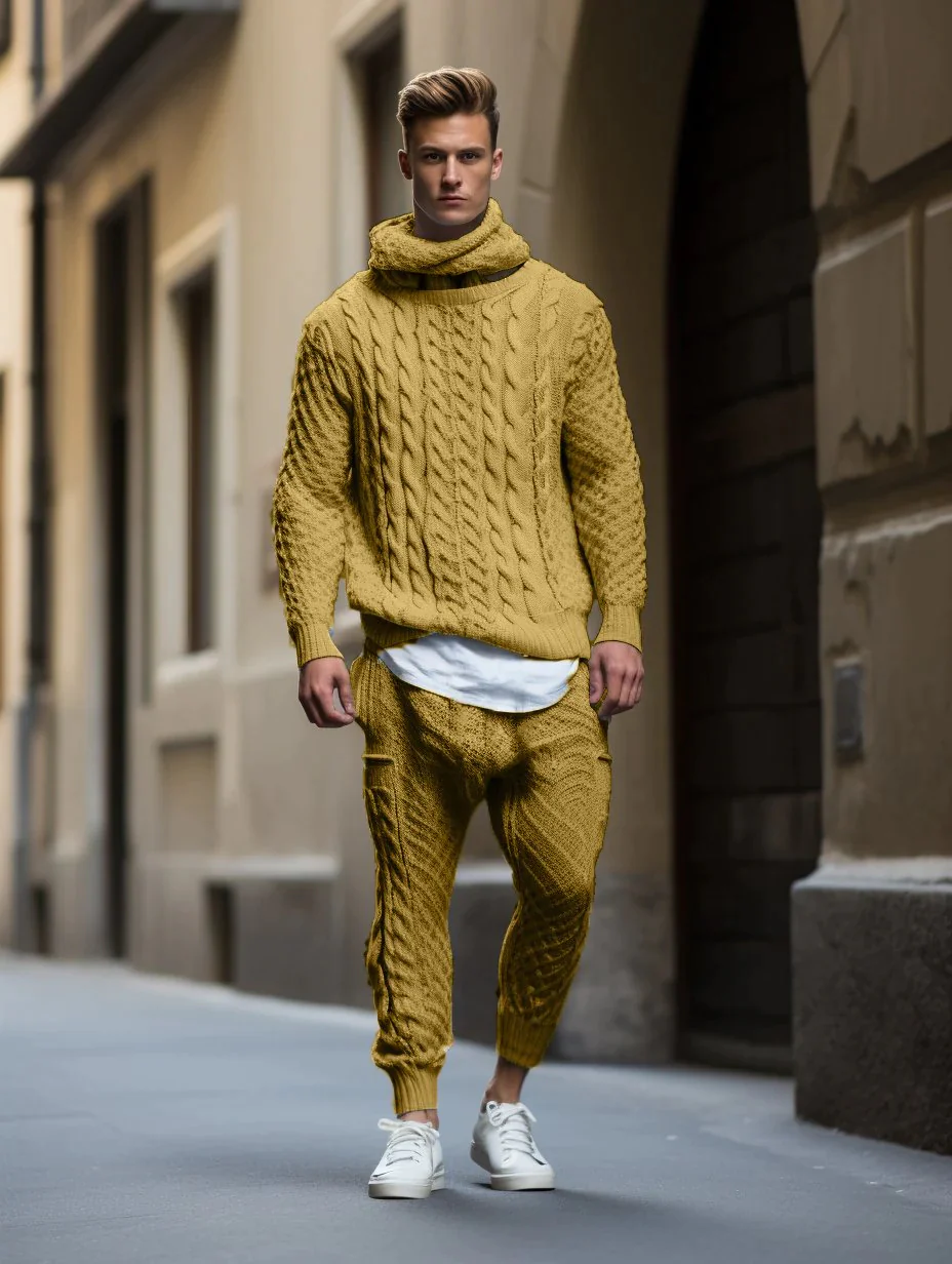 Winter Men's Thick Knitted