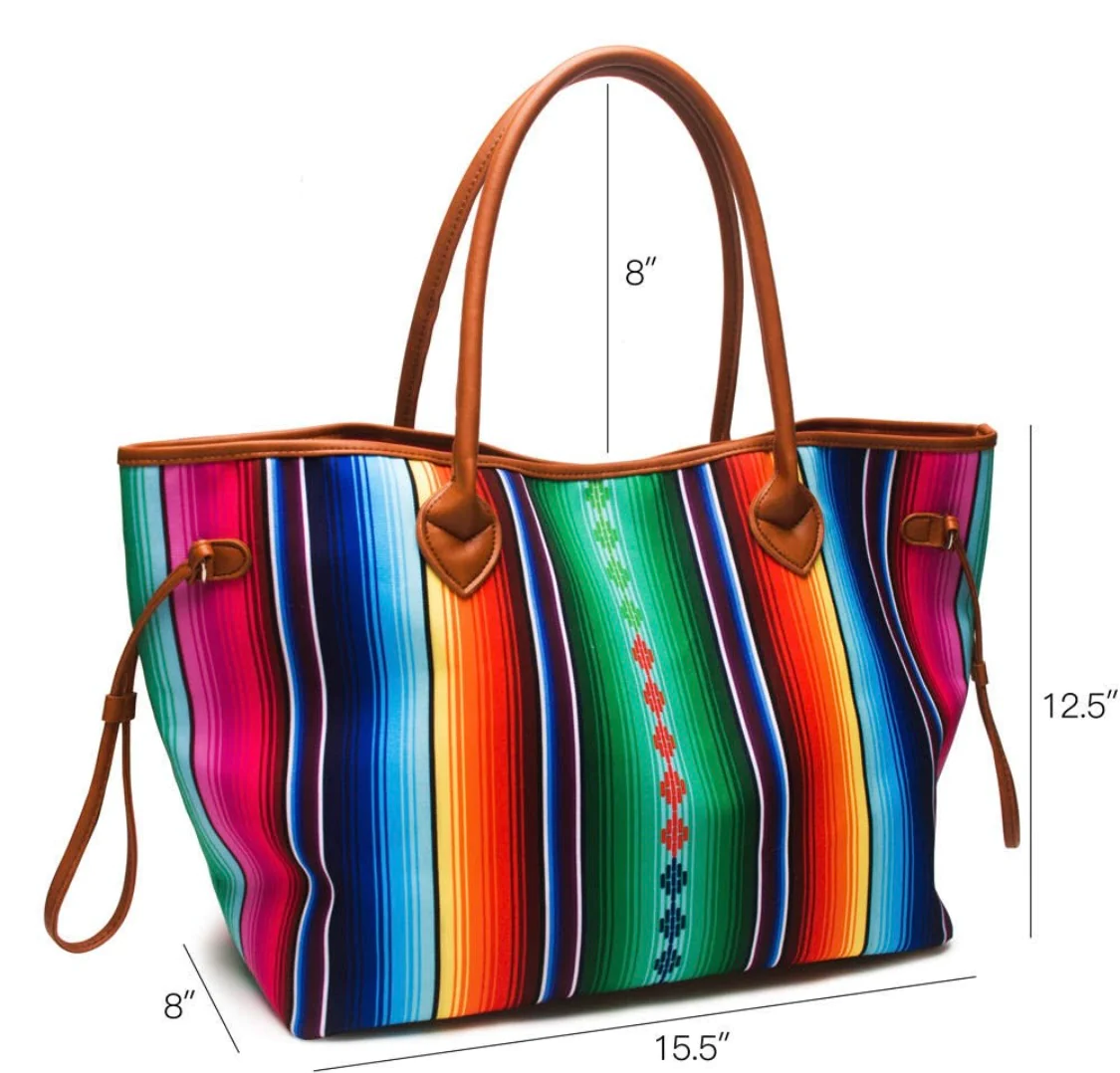 Large Leopard Sunflower Bag