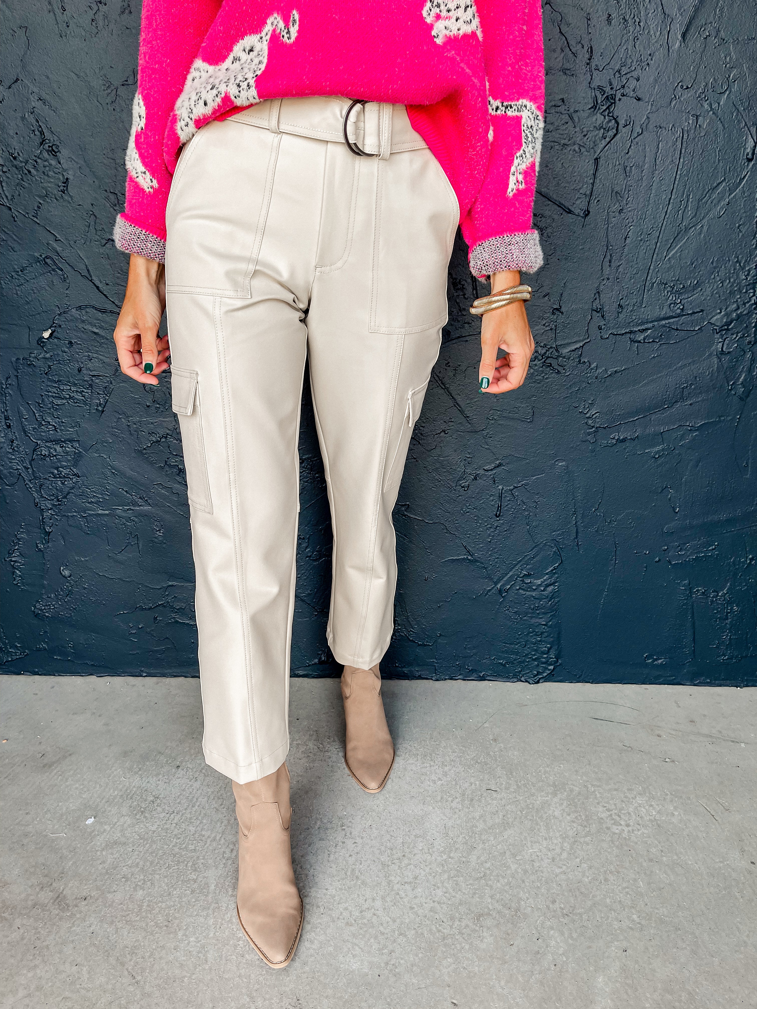 [Dear John] Penelope High Rise Cropped Cargo Pants