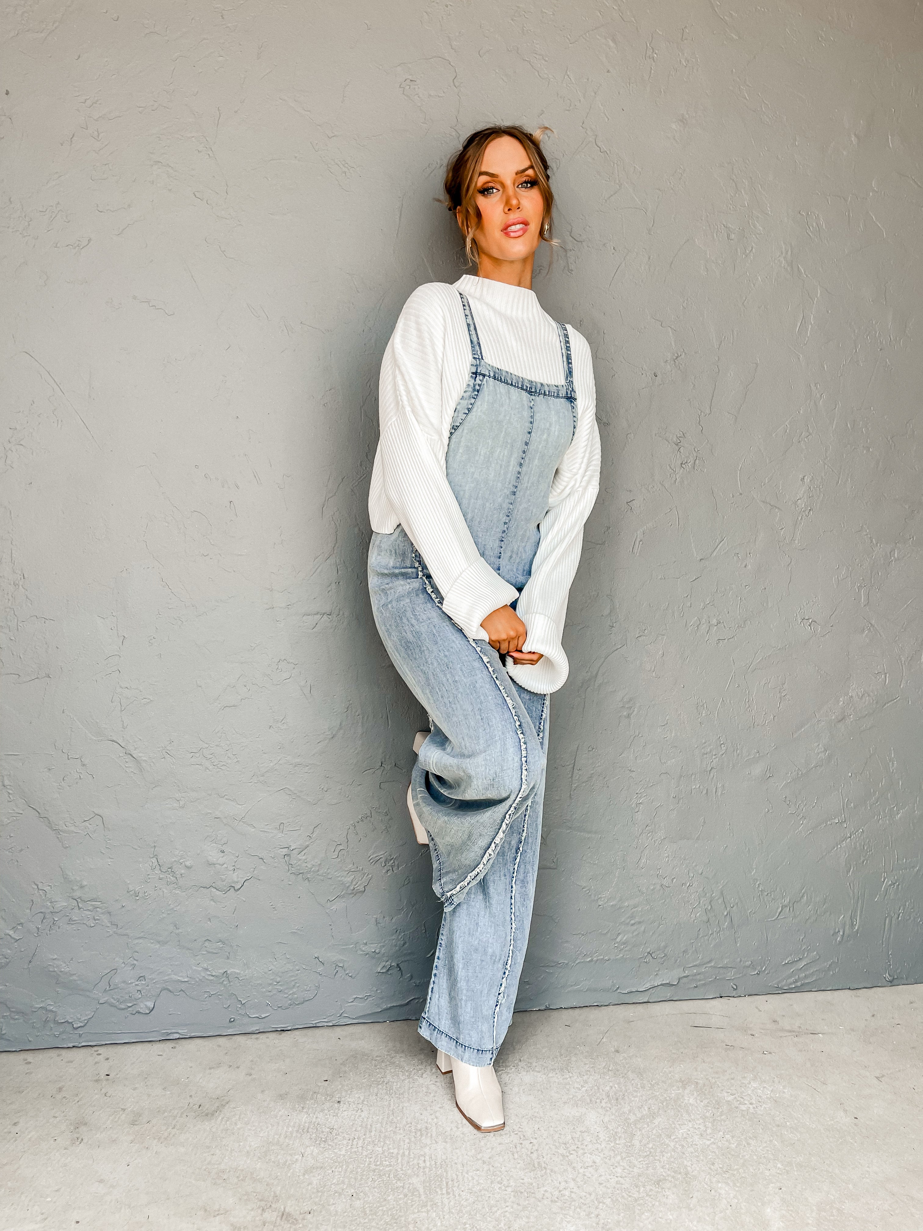 Latest Edition Mineral Washed Jumpsuit
