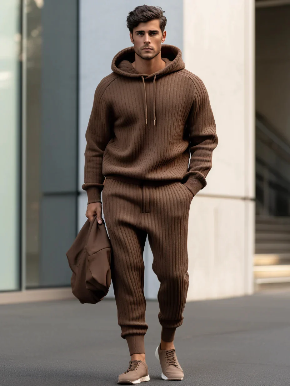 Winter Men's Luxury Thick Hoodie Sweater