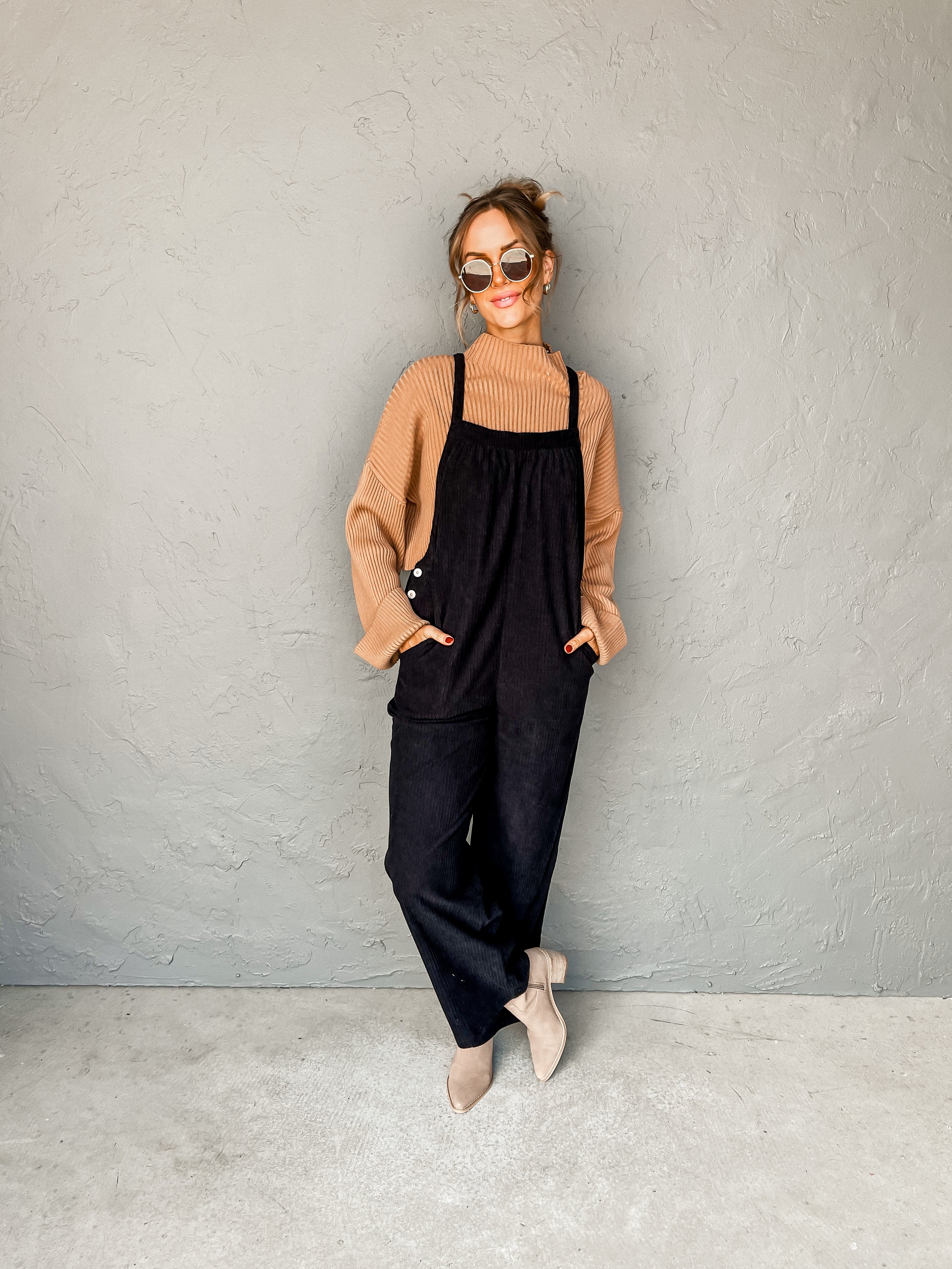 Tell Me More Corduroy Overalls