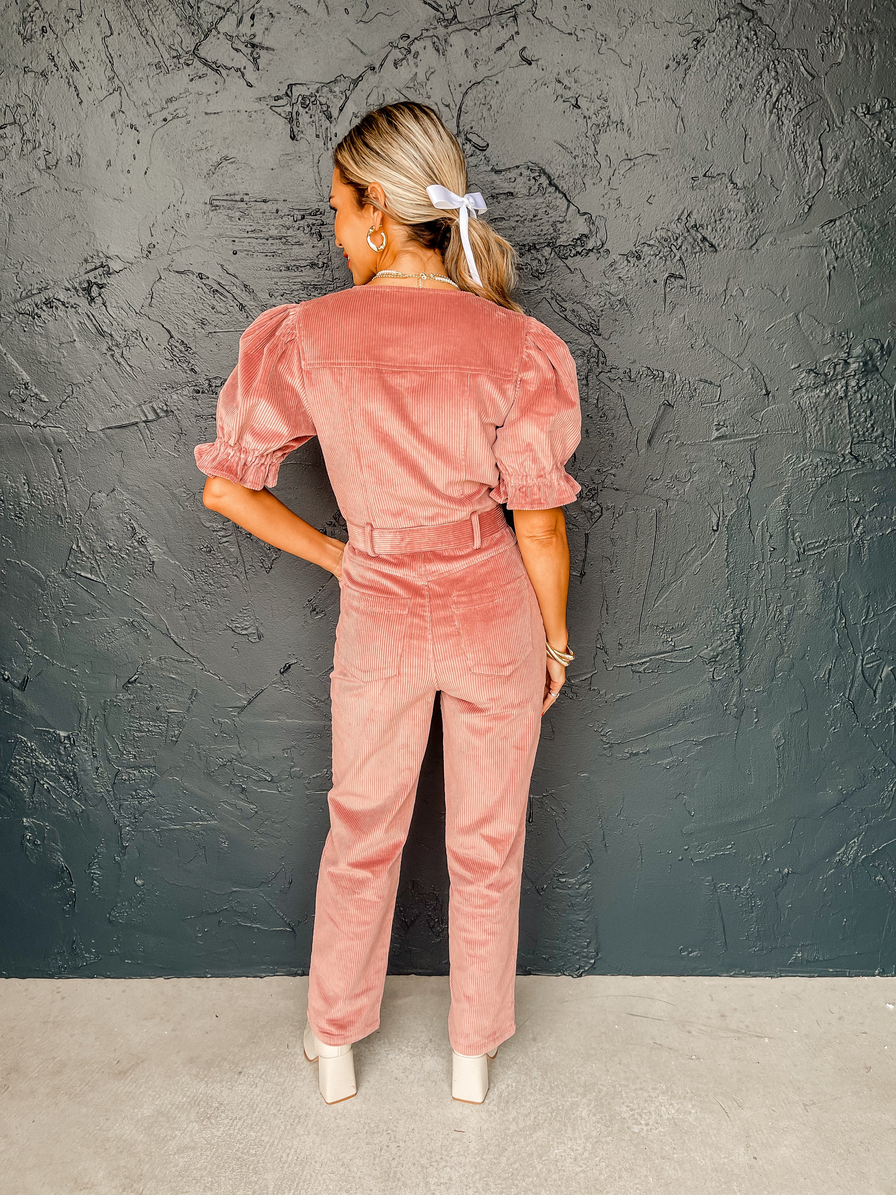 What You Want Corduroy Jumpsuit