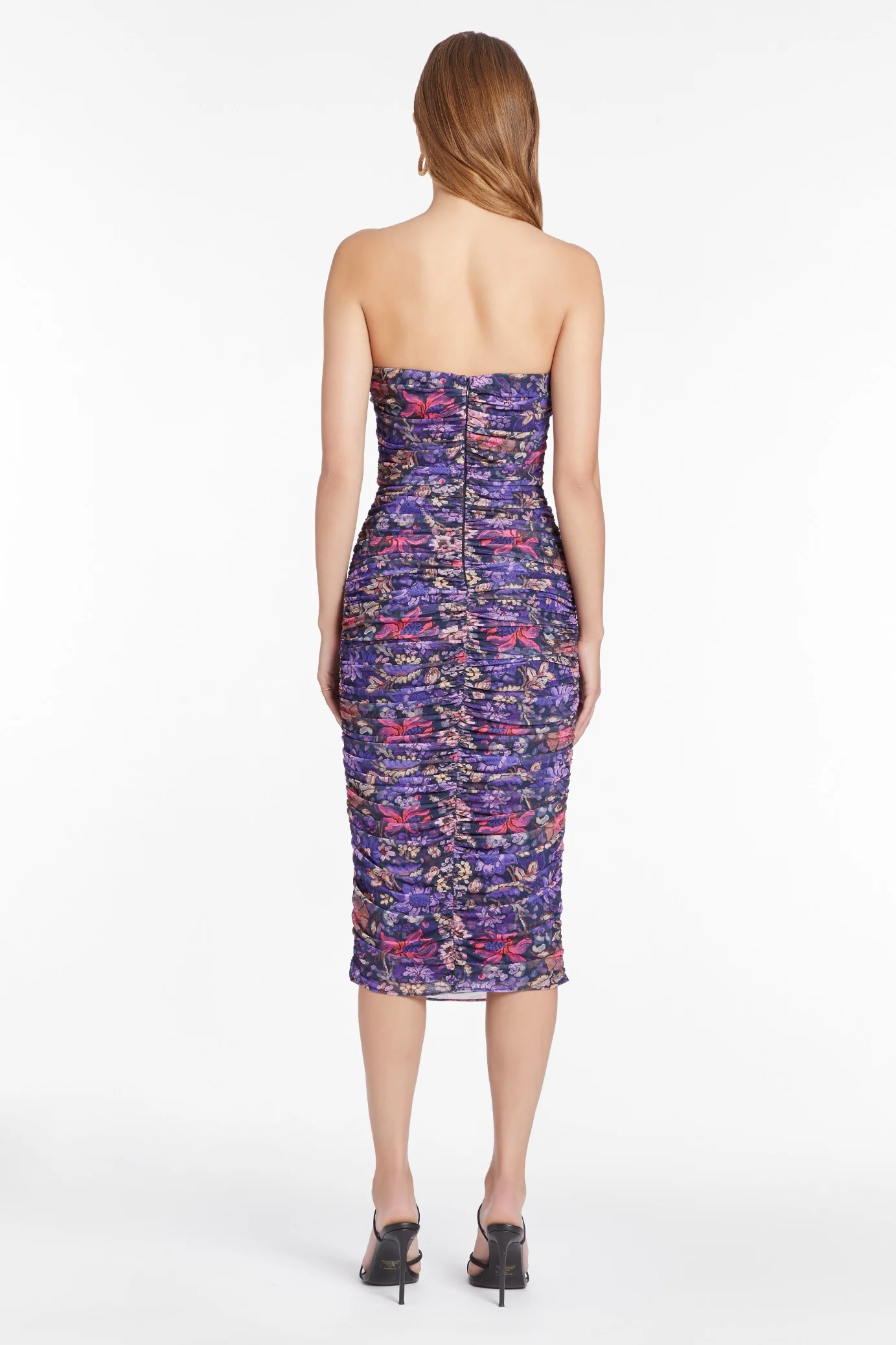 Lopez Dress in Printed Mesh