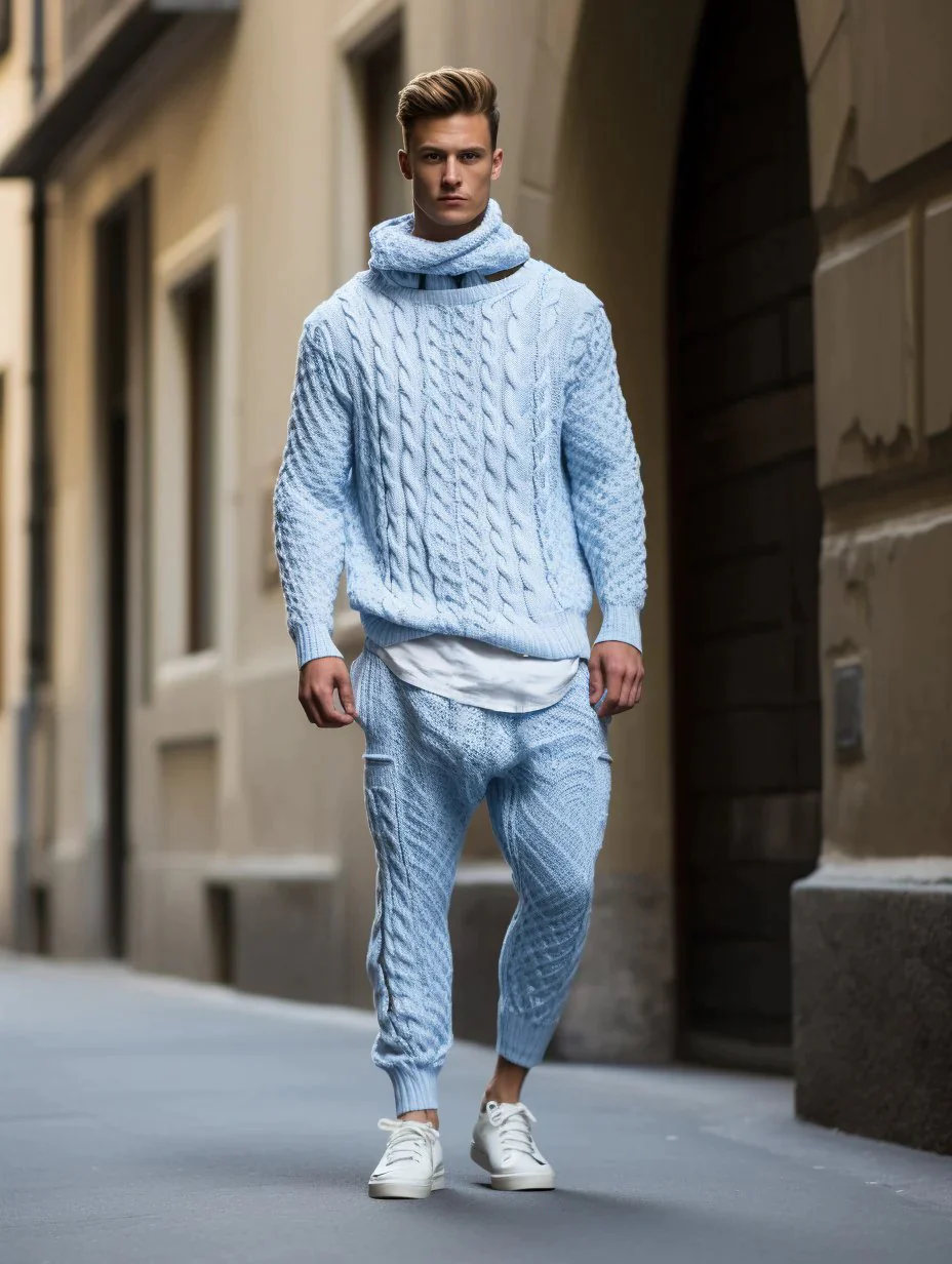 Winter Men's Thick Knitted