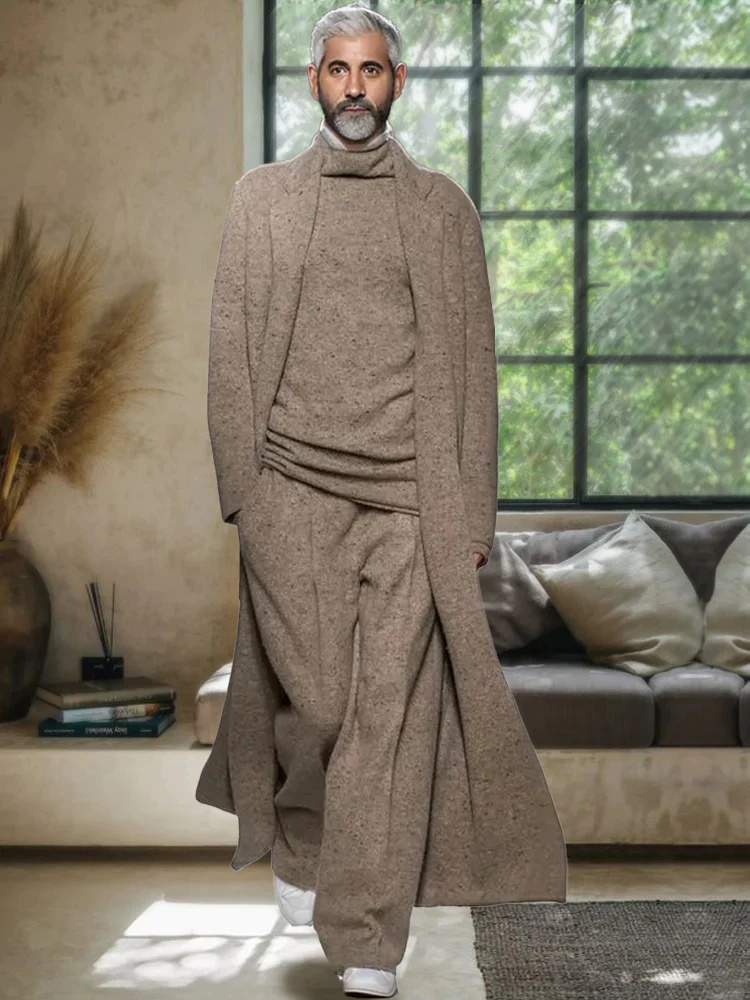 Casual Soft Simple 3-Piece Set